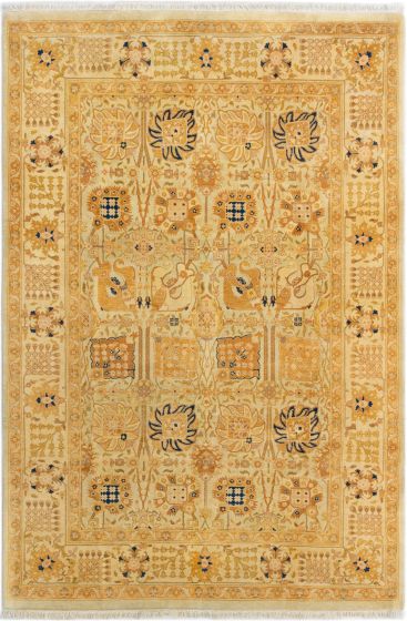 Pakistani Pako Persian 18 Of 20 6'2" x 9'5" Hand-knotted Wool Rug 