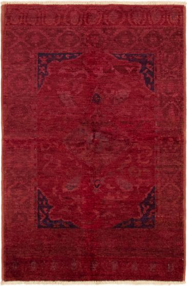 Indian Vibrance 5'1" x 7'10" Hand-knotted Wool Rug 