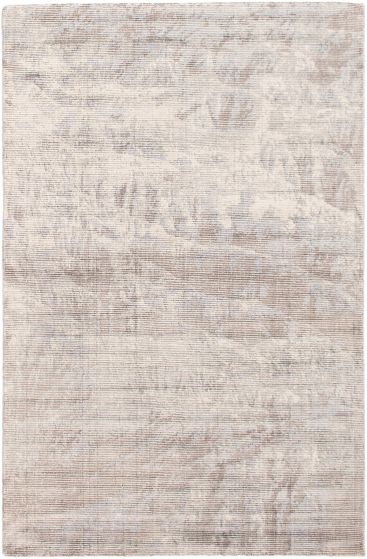 Indian Galleria 5'0" x 7'7" Hand-knotted Viscose, Wool Rug 