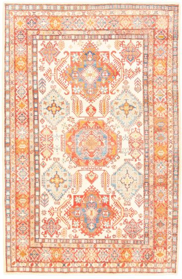 Afghan Finest Ghazni 6'6" x 9'10" Hand-knotted Wool Rug 