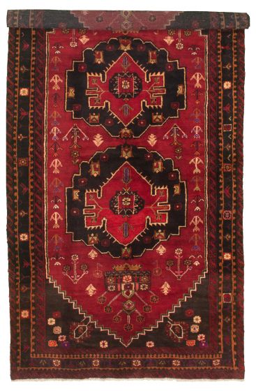 Persian Style 5'9" x 11'6" Hand-knotted Wool Rug 