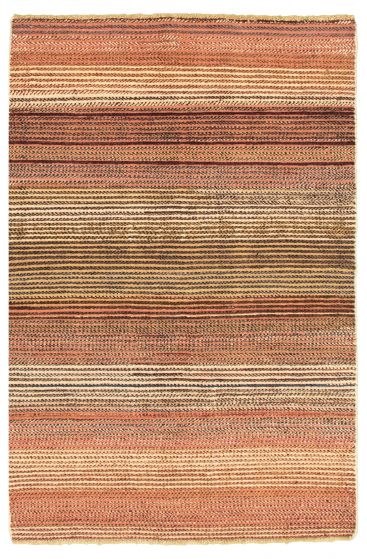 Pakistani Peshawar Ziegler 4'0" x 6'1" Hand-knotted Wool Rug 