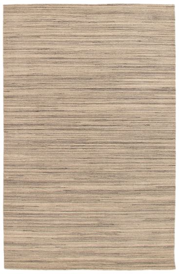 Indian Ananda 5'1" x 7'10" Hand Loomed Wool Rug 