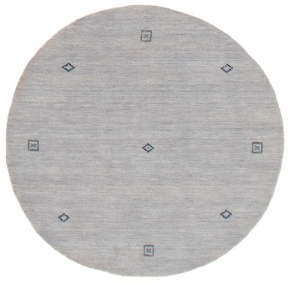 Indian Kashkuli Gabbeh 3'1" x 3'1" Hand Loomed Wool Rug 