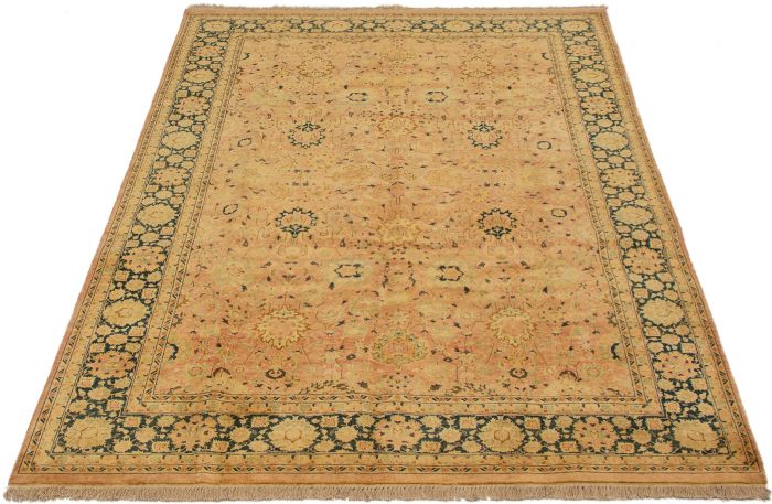 Pakistani Pako Persian 18 Of 20 6'0" x 8'10" Hand-knotted Wool Rug 