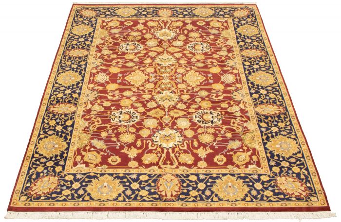 Pakistani Pako Persian 18 Of 20 6'1" x 9'0" Hand-knotted Wool Rug 