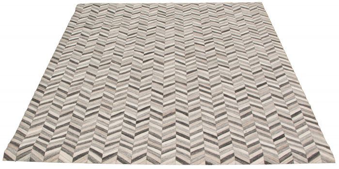 Argentina Rio 8'0" x 9'10" Handmade Wool & Jute Rug 