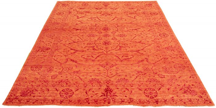 Pakistani Lahore Finest Collection 9'0" x 11'9" Hand-knotted Wool Rug 