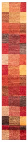 Pakistani Finest Peshawar Ziegler 2'7" x 16'0" Hand-knotted Wool Rug 