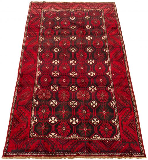 Persian Style 5'3" x 9'9" Hand-knotted Wool Rug 