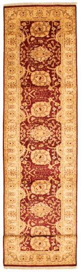 Pakistani Peshawar Oushak 2'5" x 12'0" Hand-knotted Wool Rug 