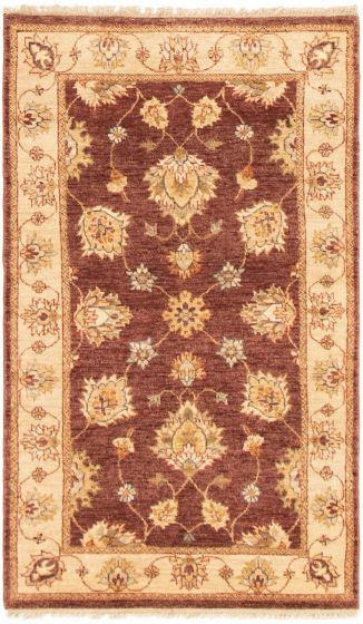 Indian Chobi Twisted 3'0" x 5'3" Hand-knotted Wool Rug 