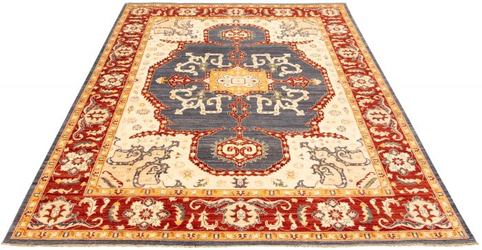 Pakistani Pako Persian 18 Of 20 8'10" x 12'0" Hand-knotted Wool Rug 
