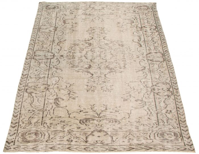 Tapis melis vintage 4'9" x 8'8" en laine