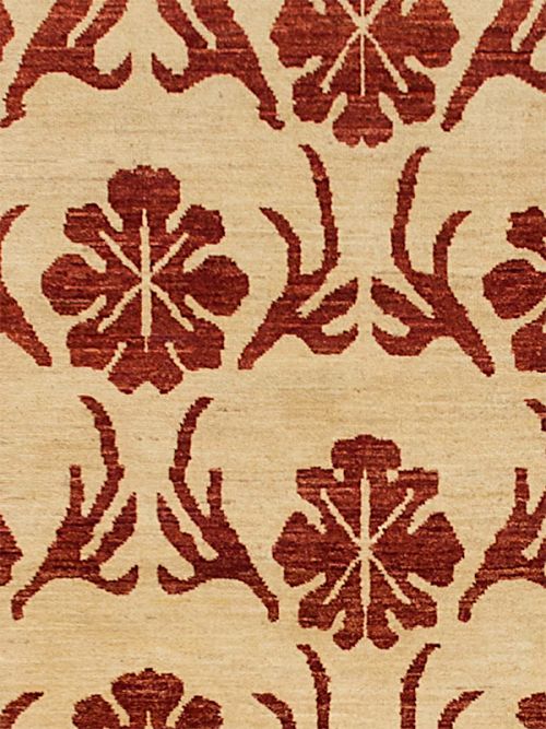 Afghan Finest Ziegler Chobi 5'6" x 7'9" Hand-knotted Wool Rug 
