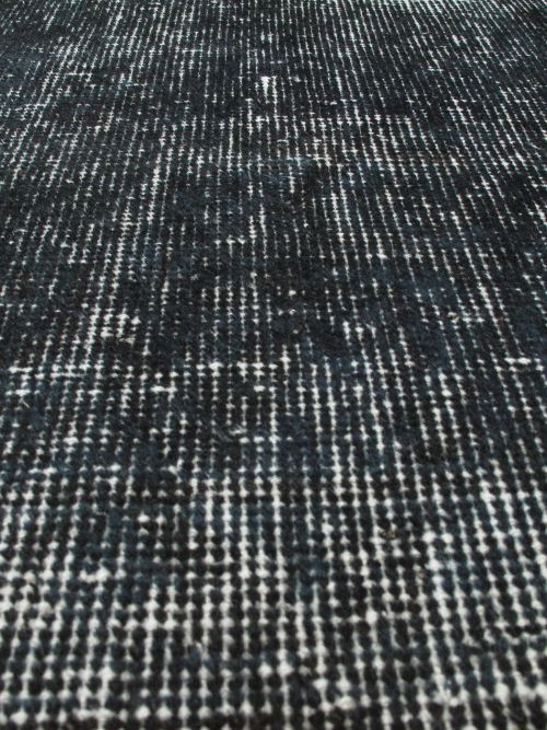 Turkish Anatolian Overdyed 3'7" x 6'8" Hand-knotted Wool Rug 