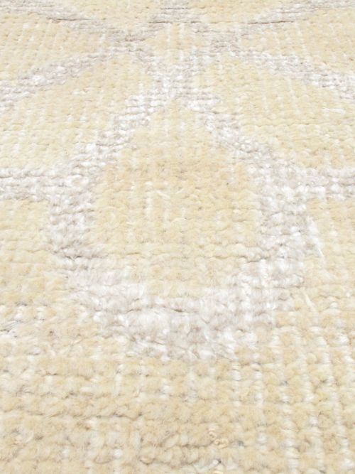 Tapis jules oushak 4'11" x 7'10" en laine & soie artificielle