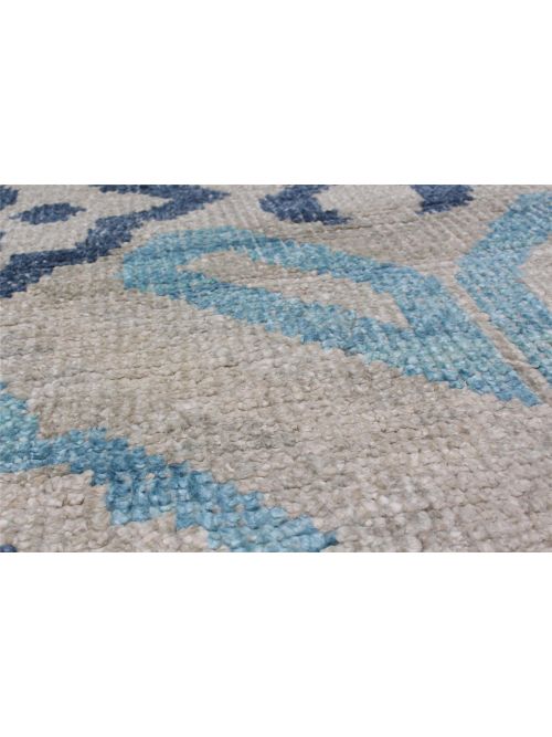 Indian Sari Silk 5'1" x 7'11" Hand-knotted Silk Rug 