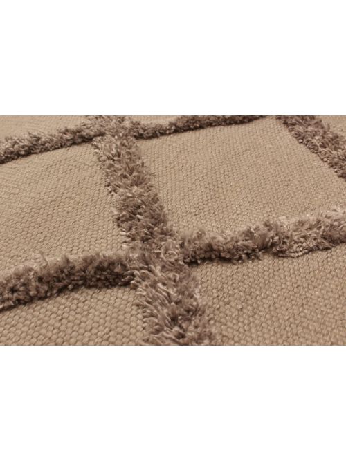 Indian Cambridge 9'0" x 12'0" Flat-Weave Silk Kilim 