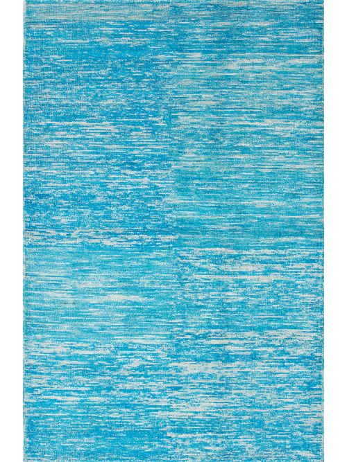 Indian Sari Silk 5'2" x 8'0" Hand-knotted Silk Rug 