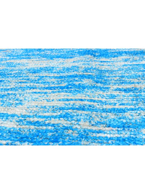 Indian Sari Silk 5'2" x 8'0" Hand-knotted Silk Rug 