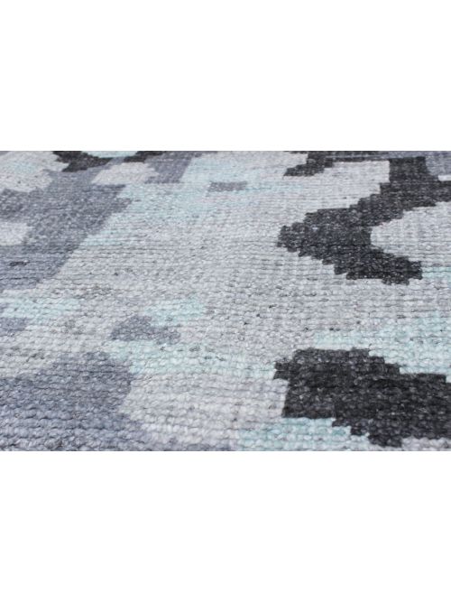 Tapis jules oushak 5'0" x 7'10" en soie artificielle