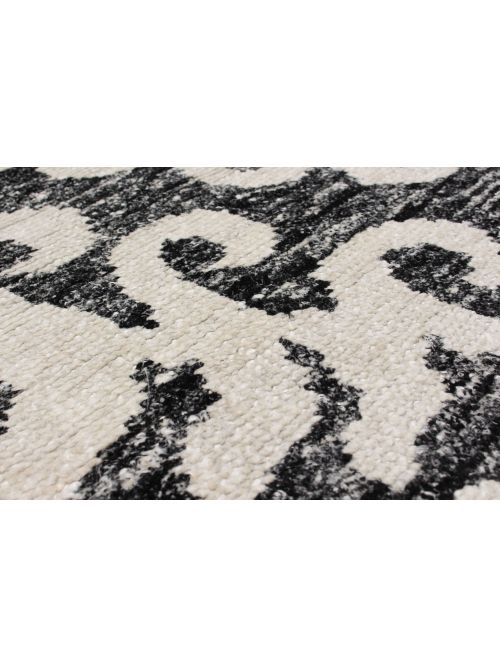 Indian Sari Silk 5'0" x 8'0" Hand-knotted Silk Rug 