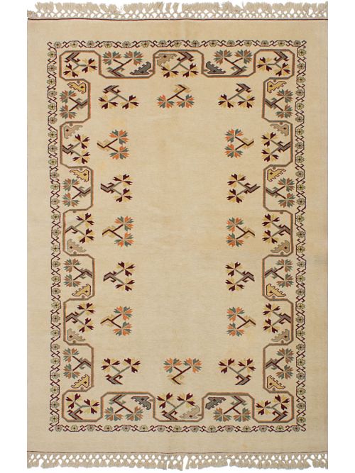 Turkish Caucasus Kula 5'3" x 8'0" Hand-knotted Wool Rug 