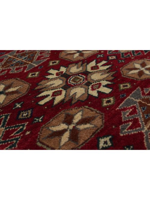 Turkish Kayseri 6'7" x 9'7" Hand-knotted Wool Rug 