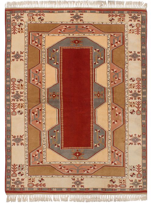 Turkish Caucasus Kula 5'9" x 7'10" Hand-knotted Wool Rug 