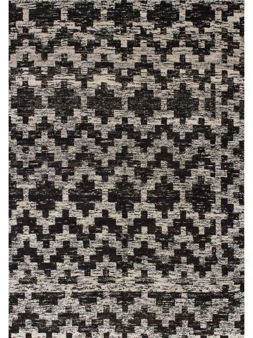 Indian Sari Silk 5'1" x 7'4" Hand-knotted Silk Rug 