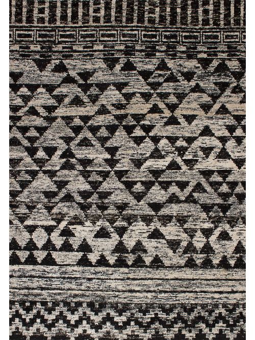 Indian Sari Silk 5'4" x 7'6" Hand-knotted Silk Rug 