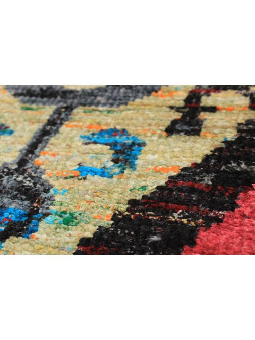 Indian Sari Silk 5'2" x 7'4" Hand-knotted Silk Rug 
