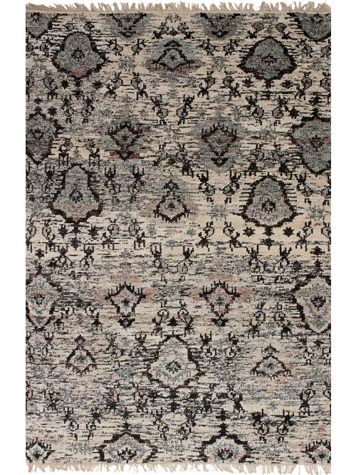 Indian Sari Silk 5'1" x 7'6" Hand-knotted Silk Rug 