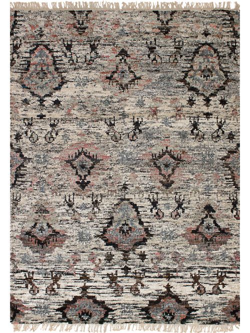 Indian Sari Silk 4'6" x 6'6" Hand-knotted Silk Rug 