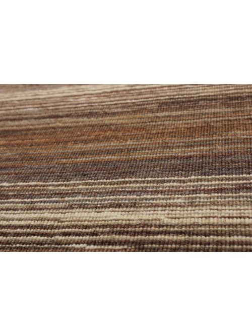 Indian Manhattan 4'11" x 7'10" Flat-Weave Wool Tapestry Kilim 