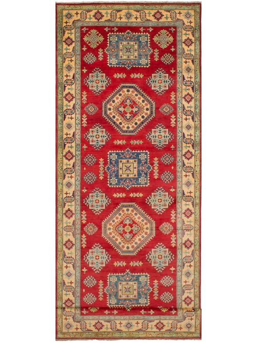 Afghan Finest Ghazni 4'11" x 16'4" Hand-knotted Wool Rug 