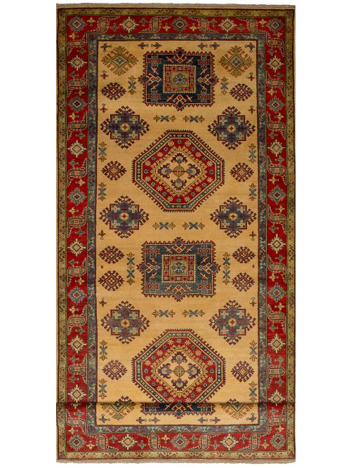 Afghan Finest Ghazni 5'0" x 16'2" Hand-knotted Wool Rug 