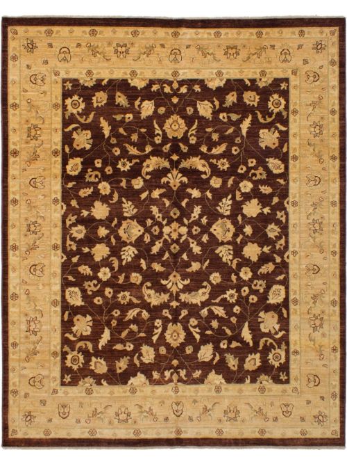 Afghan Chobi Finest 8'0" x 9'10" Hand-knotted Wool Rug 