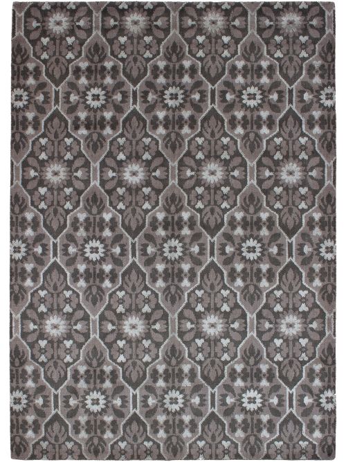 Indian Kashkuli Gabbeh 5'6" x 7'9" Hand-knotted Silk, Wool Rug 