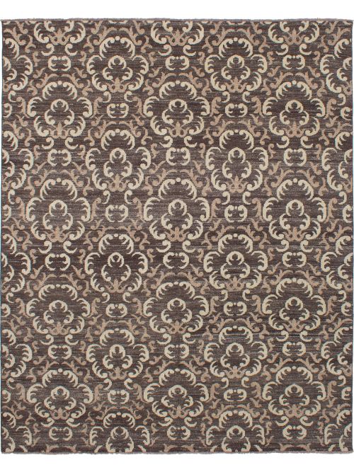 Indian Sierra 8'1" x 9'11" Hand-knotted Wool Rug 
