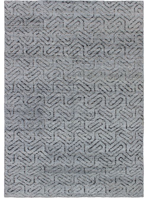 Indian Sari Silk 5'3" x 7'6" Hand-knotted Silk Rug 