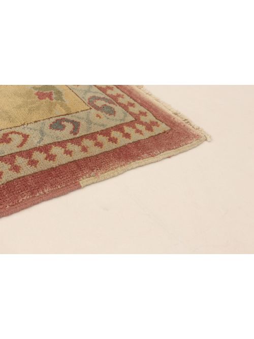 Turkish Authentic Ushak 9'2" x 11'7" Hand-knotted Wool Rug 