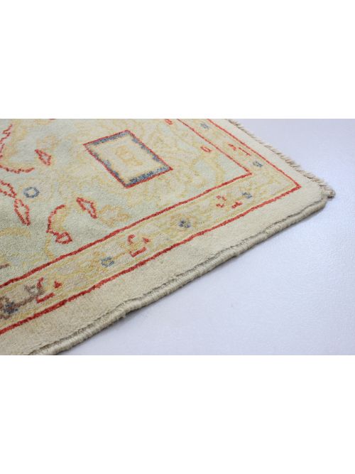 Turkish Authentic Ushak 6'5" x 8'7" Hand-knotted Wool Rug 