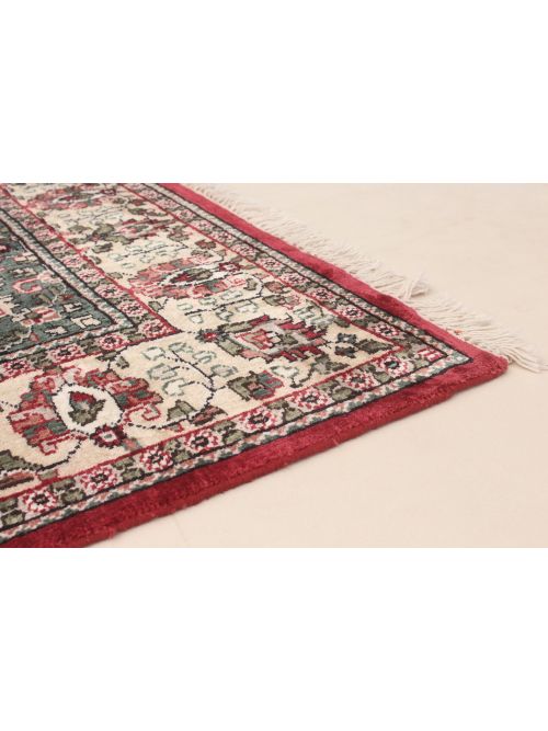 Indian Kashmir 5'1" x 7'11" Hand-knotted Silk Rug 