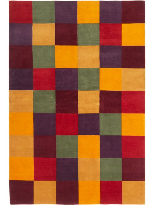 Nepal Aurora 6'0" x 9'0" Hand-knotted Wool Rug 