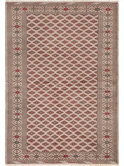 Persian Style 6'5" x 9'2" Hand-knotted Wool Rug 