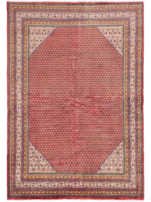 Indian Royal Sarough 6'10" x 10'4" Hand-knotted Wool Rug 