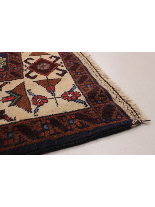 Afghan Finest Rizbaft 3'7" x 6'11" Hand-knotted Wool Rug 