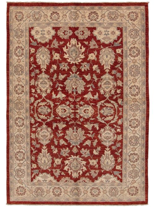 Afghan Chobi Finest 5'6" x 7'10" Hand-knotted Wool Rug 